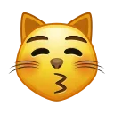 😽-Animated Emoji, Telegram Sticker