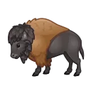 🦬-Animated Emoji, Telegram Sticker