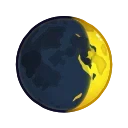 🌒-Animated Emoji, Telegram Sticker