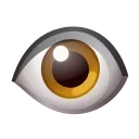👁️-Animated Emoji, Telegram Sticker