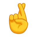 🤞-Animated Emoji, Telegram Sticker