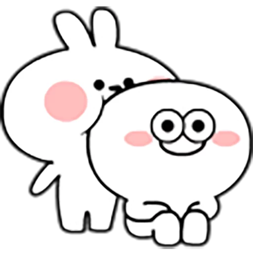 [Animation] Spoiled Rabbit, telegram sticker