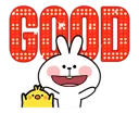 👍-[Animation] Spoiled Rabbit, Telegram Sticker