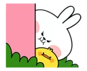 😑-[Animation] Spoiled Rabbit, Telegram Sticker