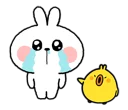 😭-[Animation] Spoiled Rabbit, Telegram Sticker