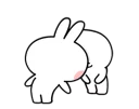 🙂-[Animation] Spoiled Rabbit, Telegram Sticker