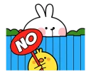👎-[Animation] Spoiled Rabbit, Telegram Sticker