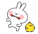 😖-[Animation] Spoiled Rabbit, Telegram Sticker