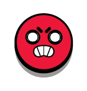 🤬-Anim Default Pins @BrawlStarsStik, Telegram Sticker