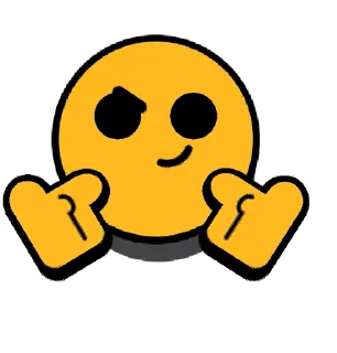 ✋-Anim Default Pins @BrawlStarsStik, Telegram Sticker