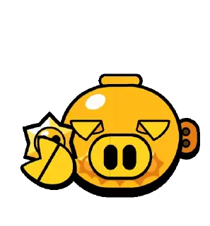 😶-Anim Default Pins @BrawlStarsStik, Telegram Sticker