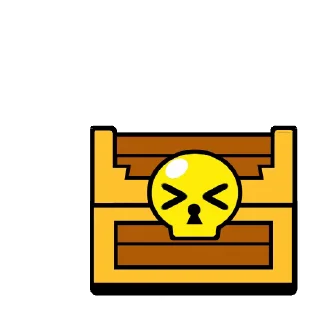 🏴‍☠️-Anim Default Pins @BrawlStarsStik, Telegram Sticker