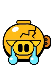 😭-Anim Default Pins @BrawlStarsStik, Telegram Sticker