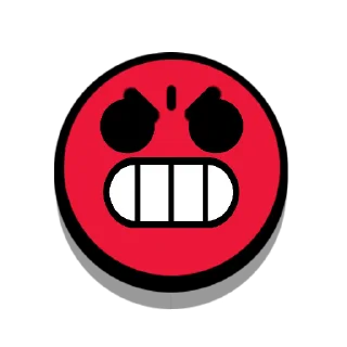 🤬-Anim Default Pins @BrawlStarsStik, Telegram Sticker