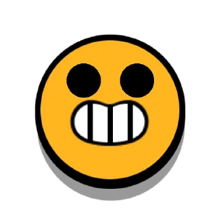 😁-Anim Default Pins @BrawlStarsStik, Telegram Sticker