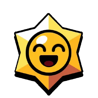 😁-Anim Default Pins @BrawlStarsStik, Telegram Sticker