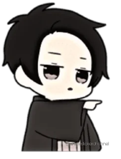😁-ANIME BOY @animestickerchannel, Telegram Sticker