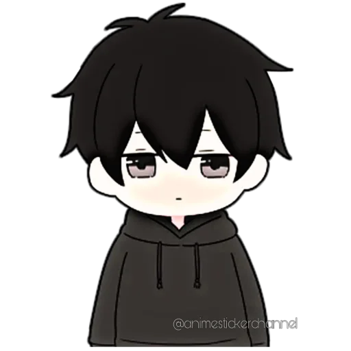 ANIME BOY @animestickerchannel, telegram sticker