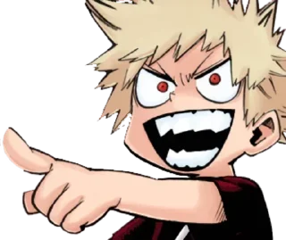 😁-Shoto's Anime Reactions Pack, Telegram Sticker