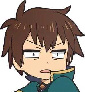🤨-Shoto's Anime Reactions Pack, Telegram Sticker