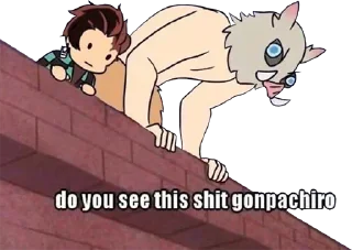 💩-Shoto's Anime Reactions Pack, Telegram Sticker