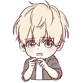 😰-Shoto's Anime Reactions Pack, Telegram Sticker