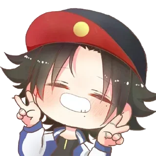 ✌️-Shoto's Anime Reactions Pack, Telegram Sticker