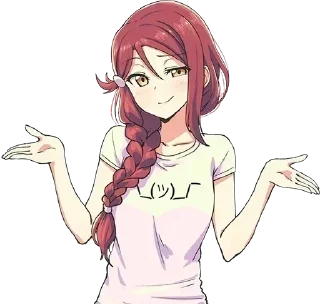 🤷‍♂-Shoto's Anime Reactions Pack, Telegram Sticker