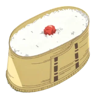 🍱-anime food stickers, Telegram Sticker