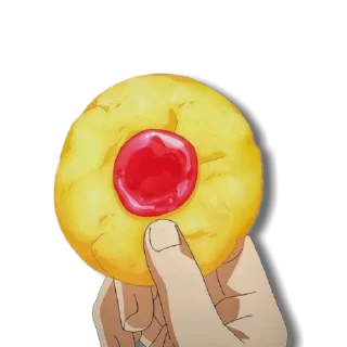 🍘-anime food stickers, Telegram Sticker