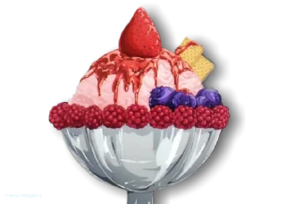 🍓-anime food stickers, Telegram Sticker