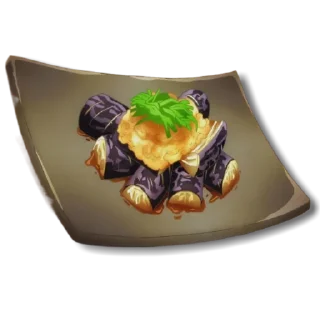 🥮-anime food stickers, Telegram Sticker
