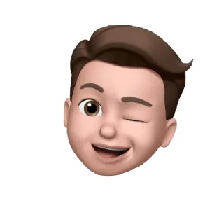 😉-Animoji-F3de, Telegram Sticker