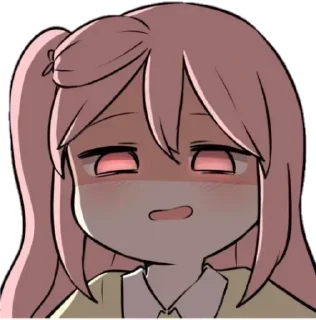 🤤-Anime Reactions @SwallowZireael, Telegram Sticker