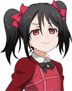 😏-Anime Reactions @SwallowZireael, Telegram Sticker