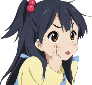 😛-Anime Reactions @SwallowZireael, Telegram Sticker
