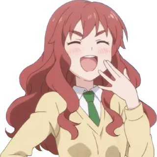 😂-Anime Reactions @SwallowZireael, Telegram Sticker