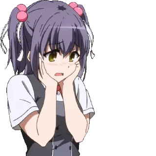 🙈-Anime Reactions @SwallowZireael, Telegram Sticker