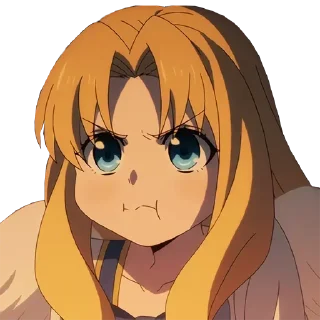 😤-Anime Reactions @SwallowZireael, Telegram Sticker