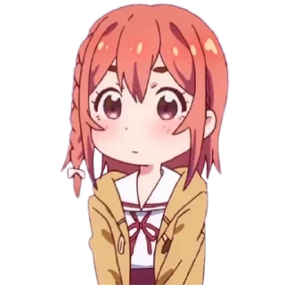 😶-Anime Reactions @SwallowZireael, Telegram Sticker