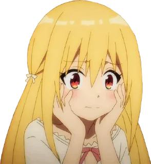 😊-Anime Reactions @SwallowZireael, Telegram Sticker