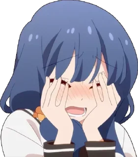 🙈-Anime Reactions @SwallowZireael, Telegram Sticker