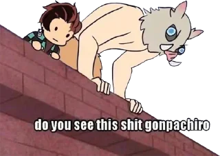 💩-Anime Reactions @SwallowZireael, Telegram Sticker