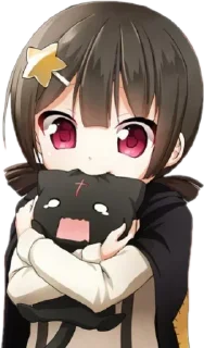👀-Anime Reactions @SwallowZireael, Telegram Sticker