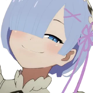 😏-Anime Reactions @SwallowZireael, Telegram Sticker