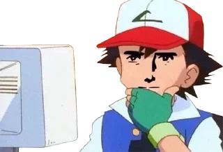 🤔-Anime Reactions @SwallowZireael, Telegram Sticker
