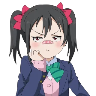 😤-Anime Reactions @SwallowZireael, Telegram Sticker