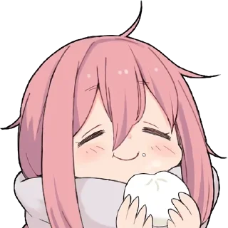 😌-Anime Reactions @SwallowZireael, Telegram Sticker