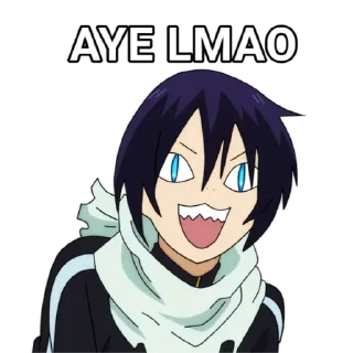 😂-Anime Reactions @SwallowZireael, Telegram Sticker
