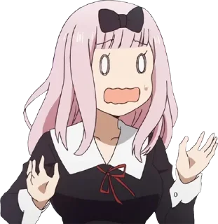😨-Anime Reactions @SwallowZireael, Telegram Sticker